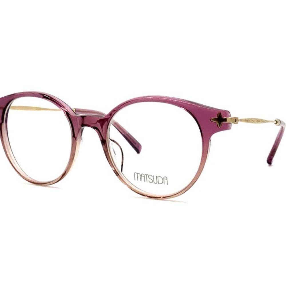 Matsuda M2038 Cat Eye Optical - Matte Lavender - Brushed Gold